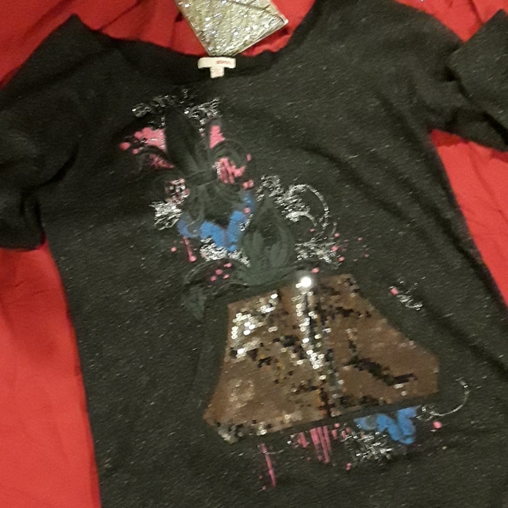 Bongo Sequined Pouch Top